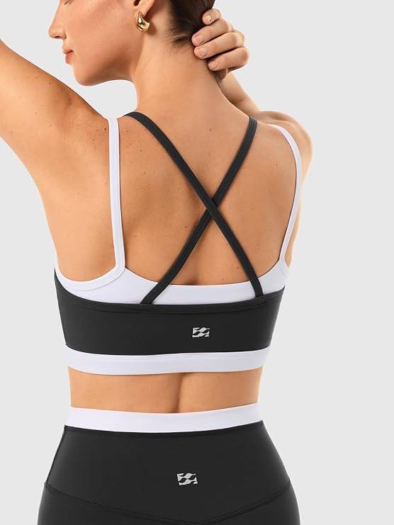 Women's 2-Piece Workout Set – Sports Bra & High-Waisted Leggings